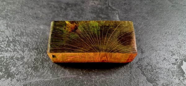 Stabilisierte gestockte Buche grün (GBZ4)